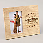 Sneh Cricket Bat Kids Rakhi and Personalised Photo Frame
