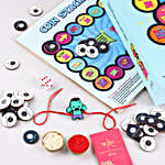 Hulk Rakhi N Coin Stacker Gift Set