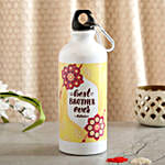 Ironman Kids Rakhi And Personalised Bottle Combo