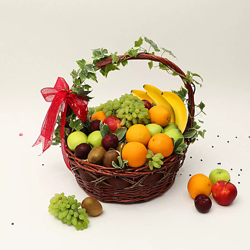 Juicy Fruits Basket:Christmas Gift Delivery in Kuwait