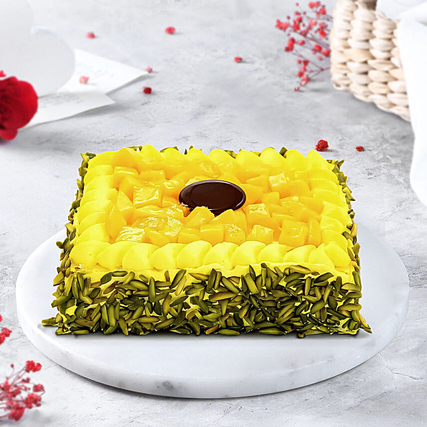 Mango Mousse Cake half kg