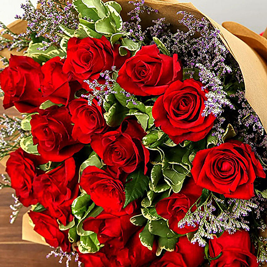 Romantic Red Rose Bouquet