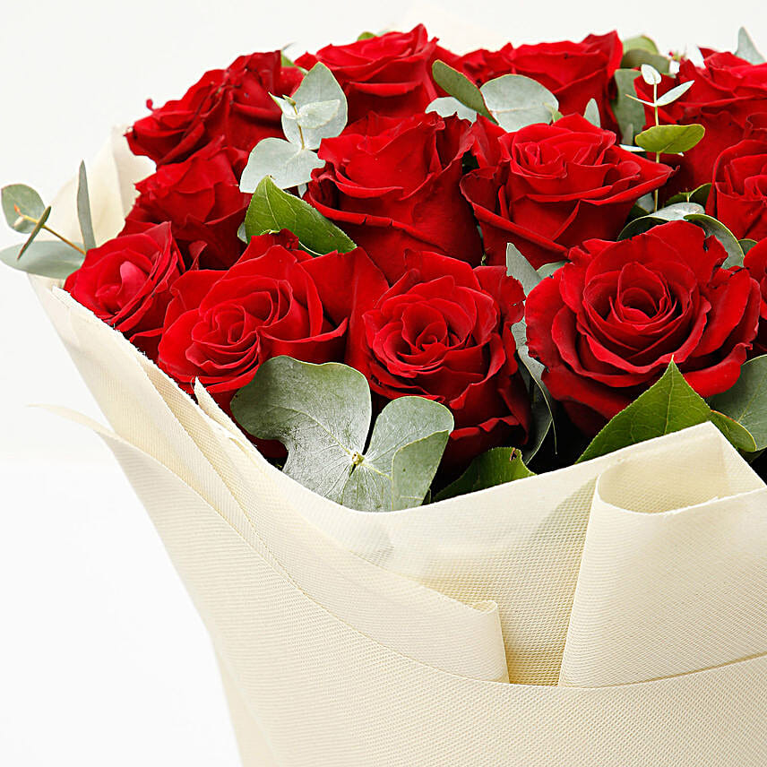 Timeless Red Rose Bouquet