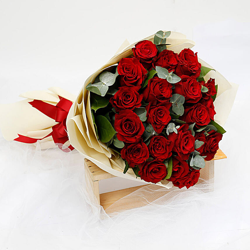 Timeless Red Rose Bouquet