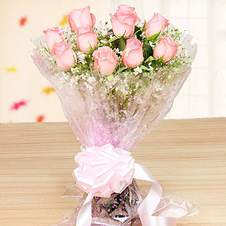 Vanilla Rose Bunch And Cake