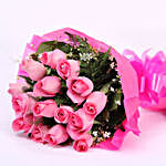 Exotic Pink Rose Bunch
