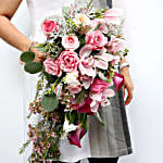 Mixed Roses and Calla Lilies Bouquet