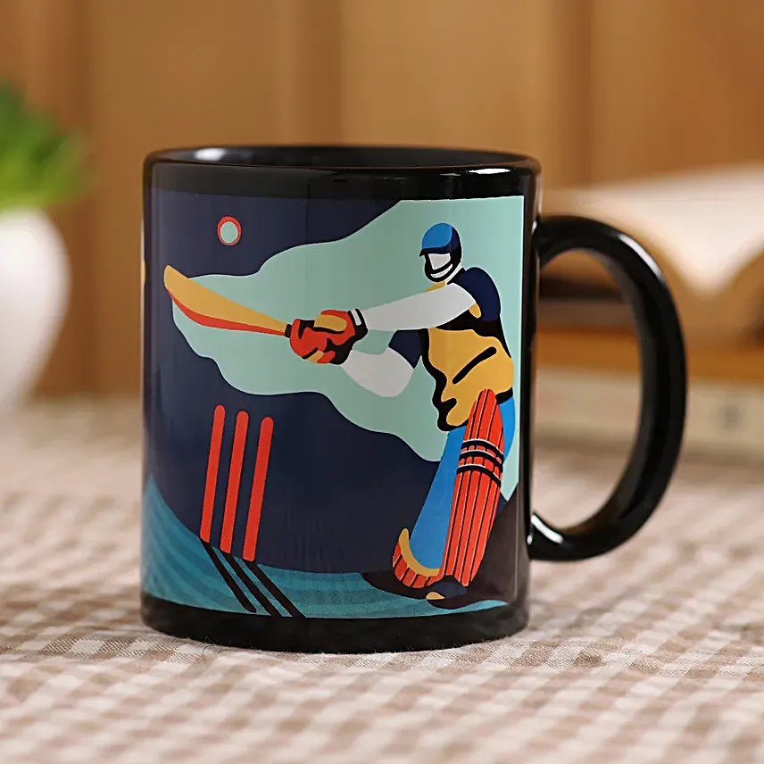 cricketer printed coffee mug online