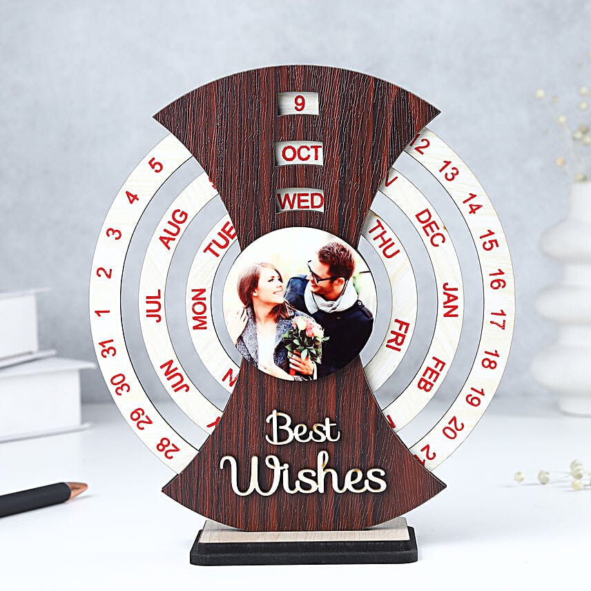 Best Wishes Personalised Calendar 