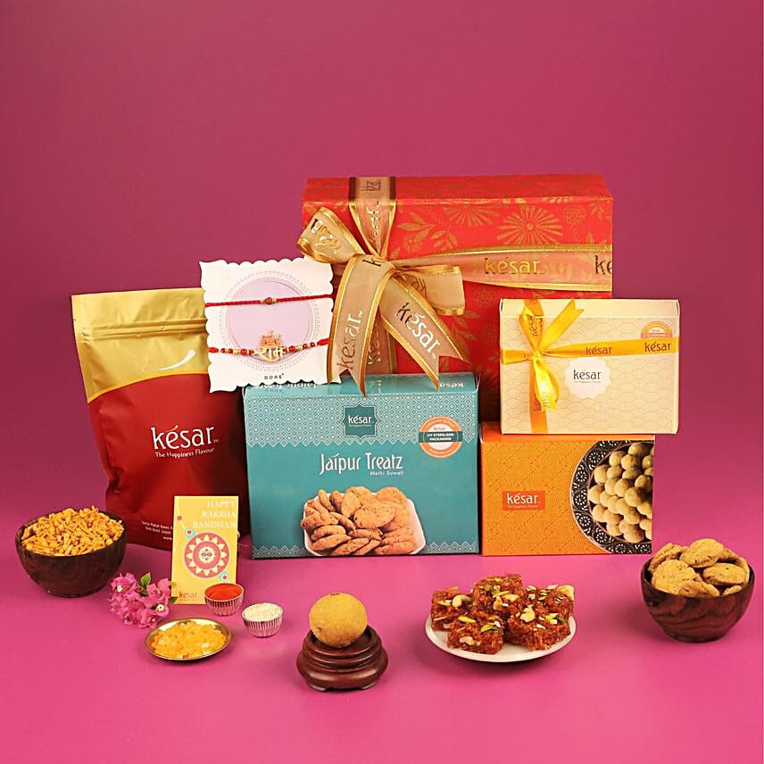 Khatta Meetha Sangam Rakhi Hamper