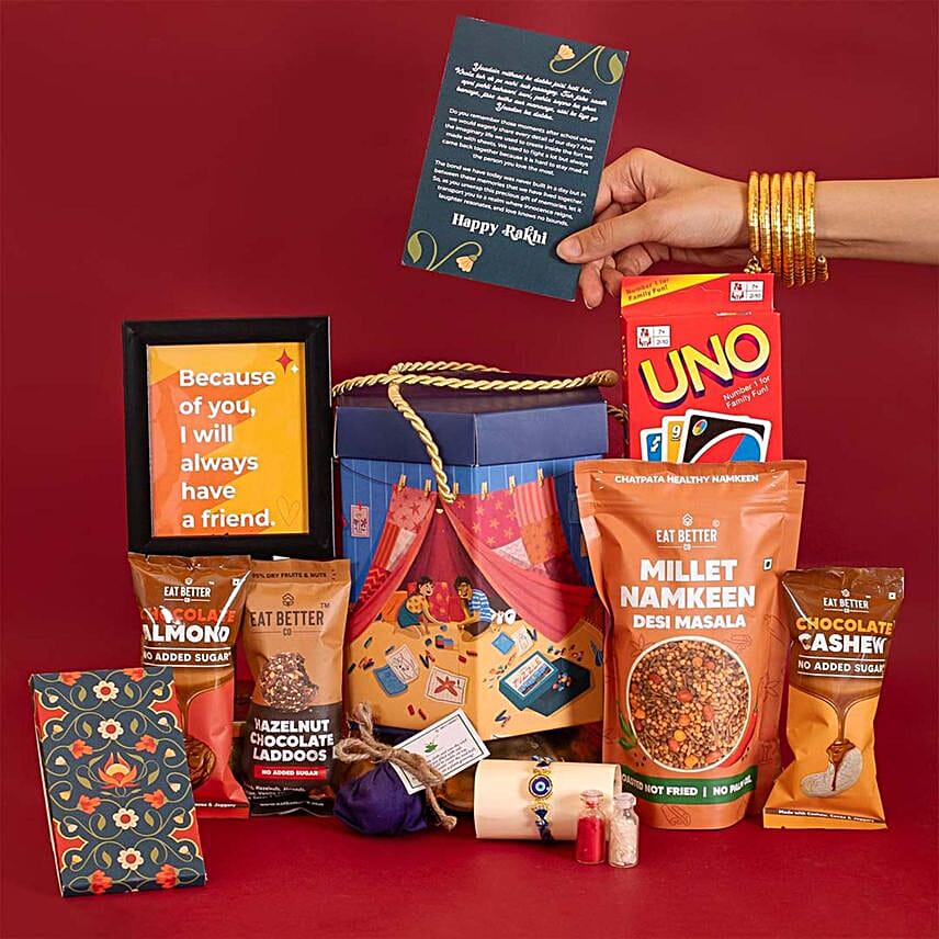 Memories of Love Rakhi Hamper For Brother