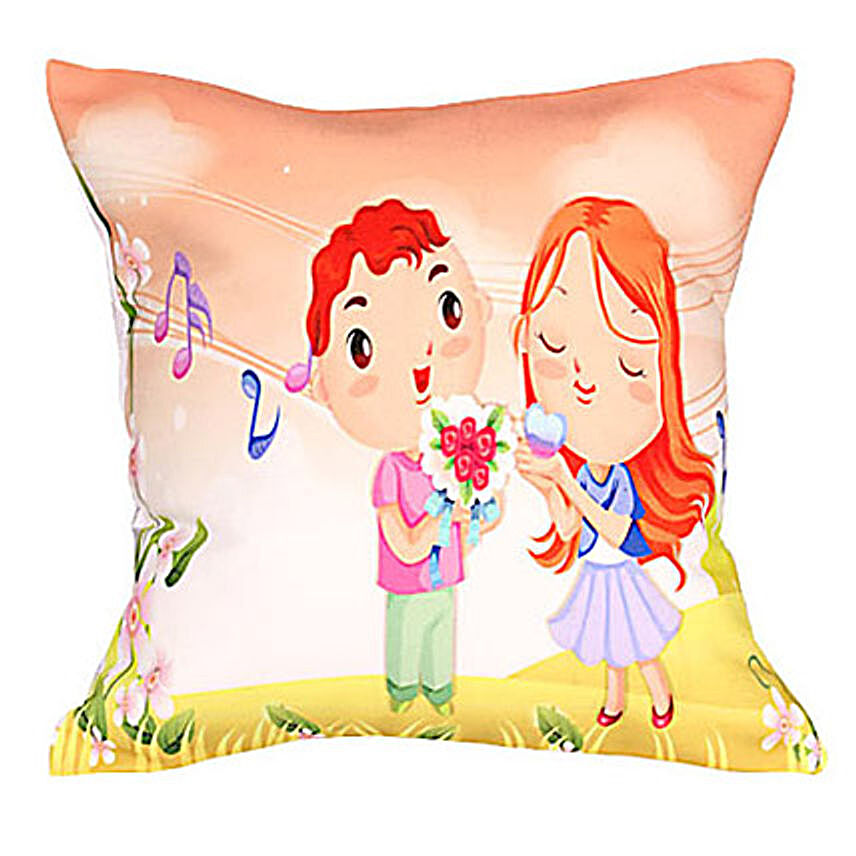 Happy Couple Cushion