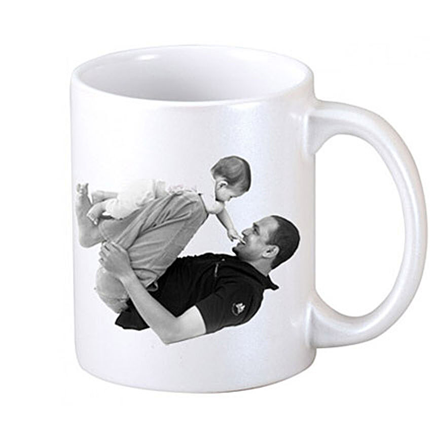 Personalized Coffee Mug-White Coffee Mug,dad with a picture of your choice