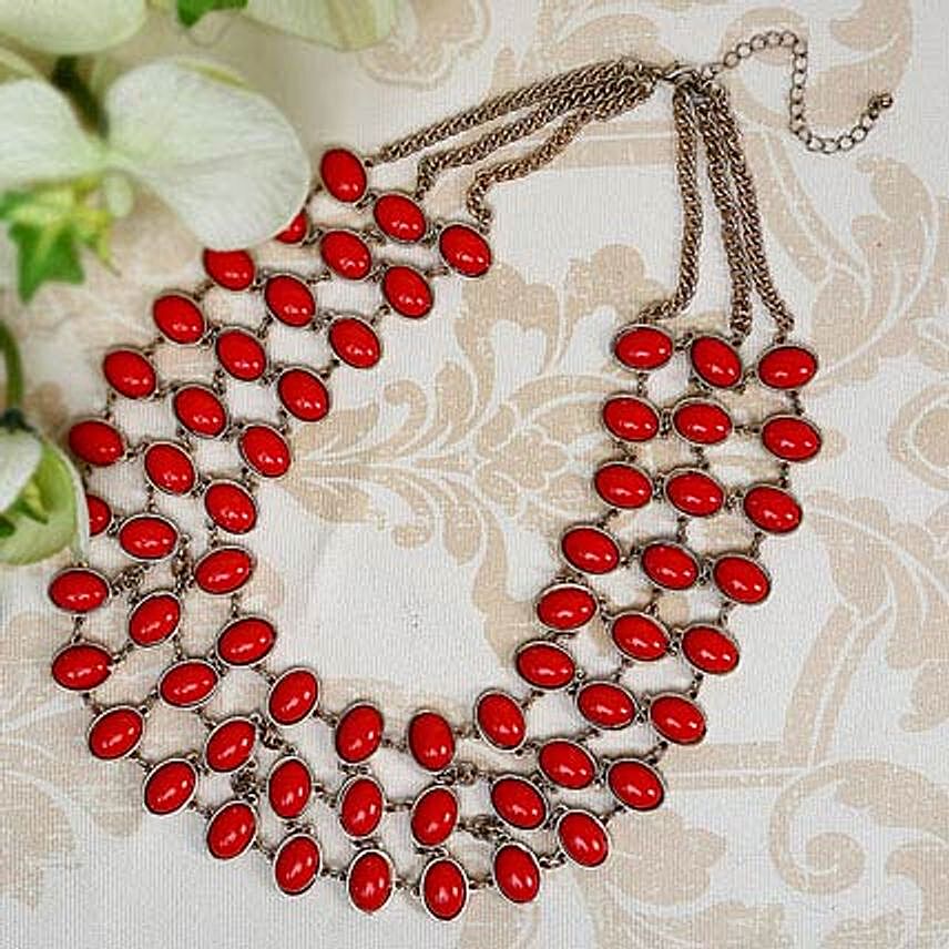 Stunning Red Necklace