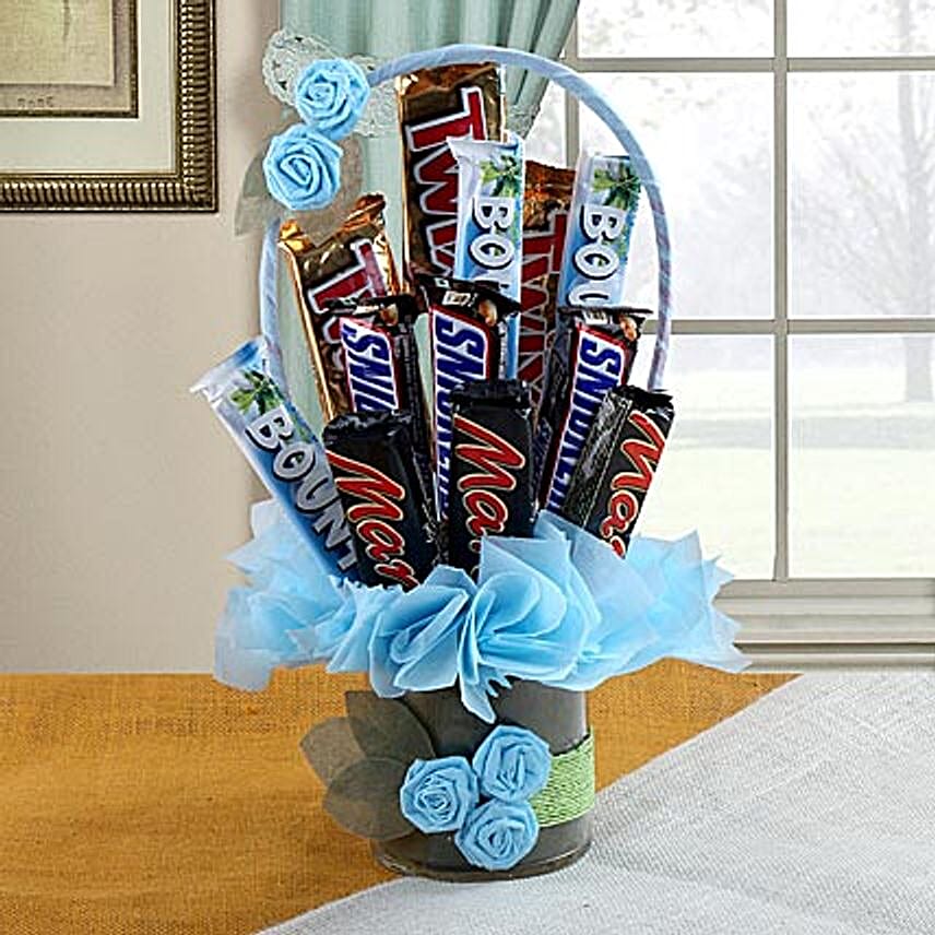 Chocolate Bar Bouquet