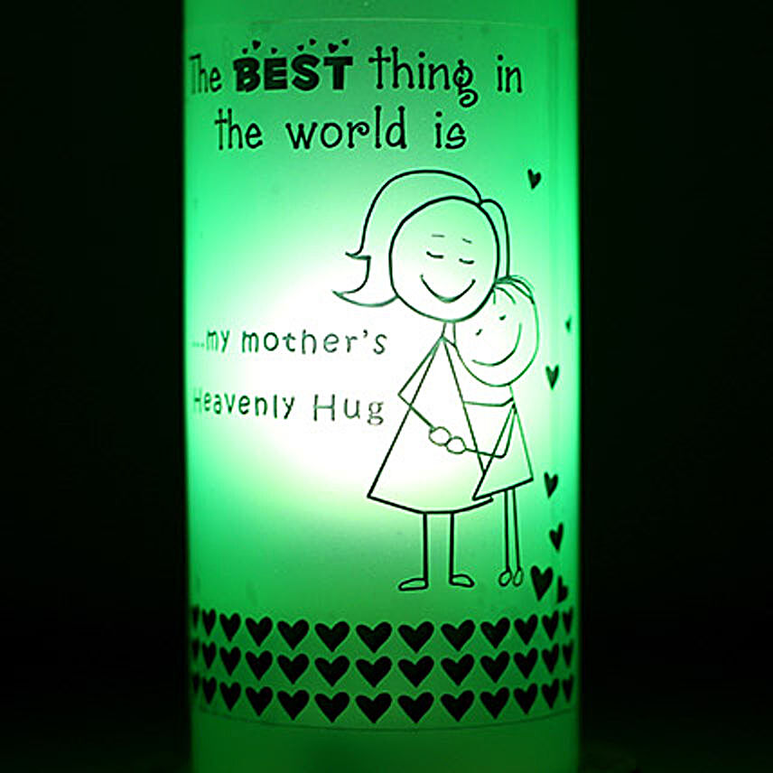 Mothers Hug Bottle Lamp