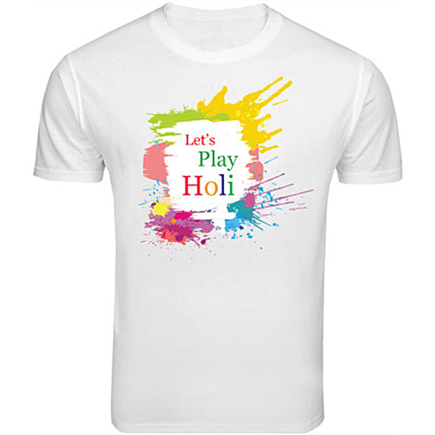 Holi Special T Shirt Small