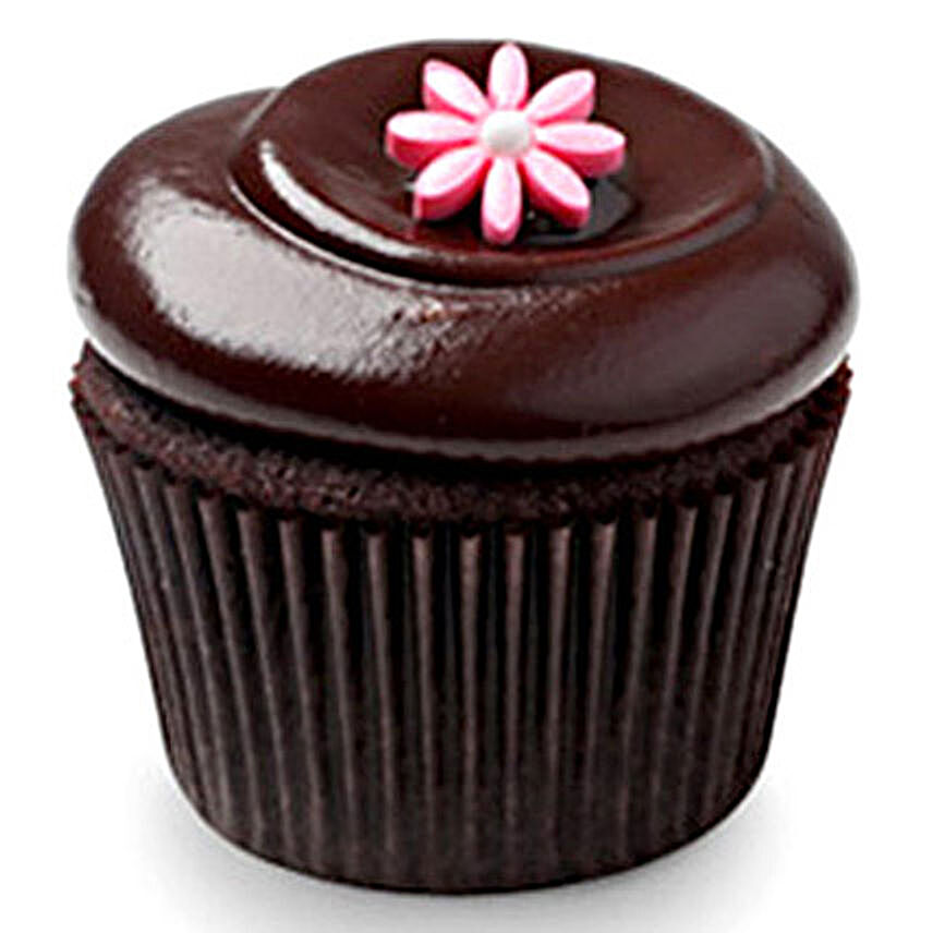 Chocolate Squared cupcake 6:Send Cup Cakes to Pune