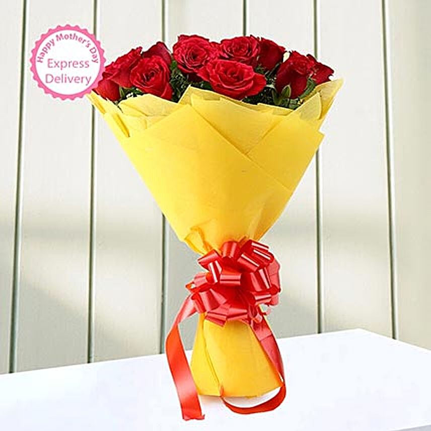 Mothers Day Spl Enigmatic 20 Red Roses by FNP
