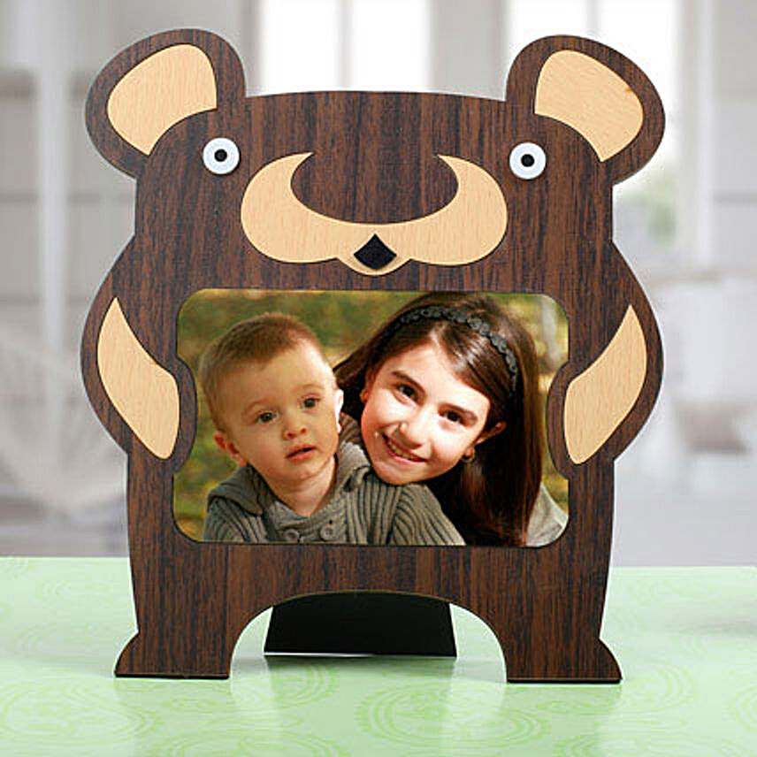 Personalized Bear Photo Frame