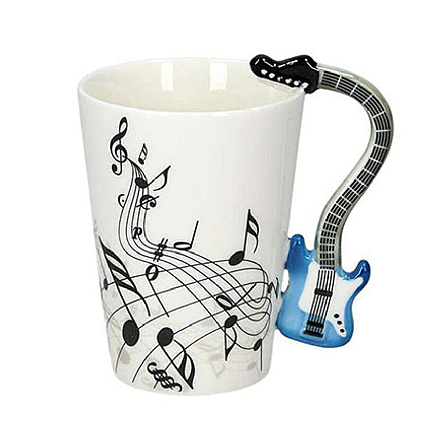 Blue Guitar Coffee Mug