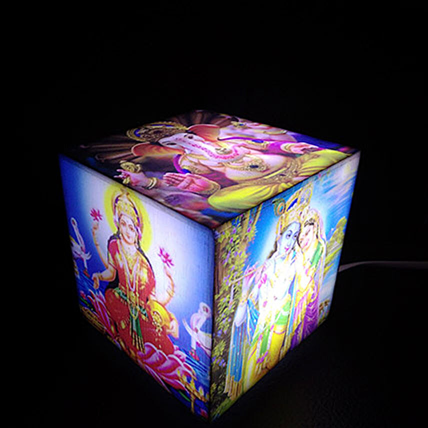 Divine Blessings Cube Lamp