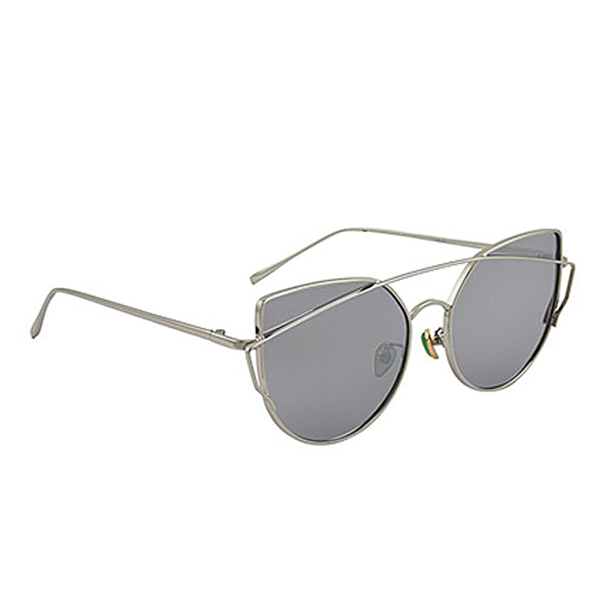 Round Mirrored Unisex Sunglasses