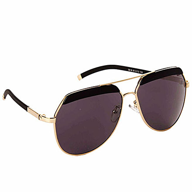 Buy/Send Amsterdam Black Sunglasses Online FNP