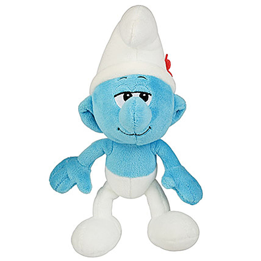 Vanity Smurf Soft Toy with Chocolate