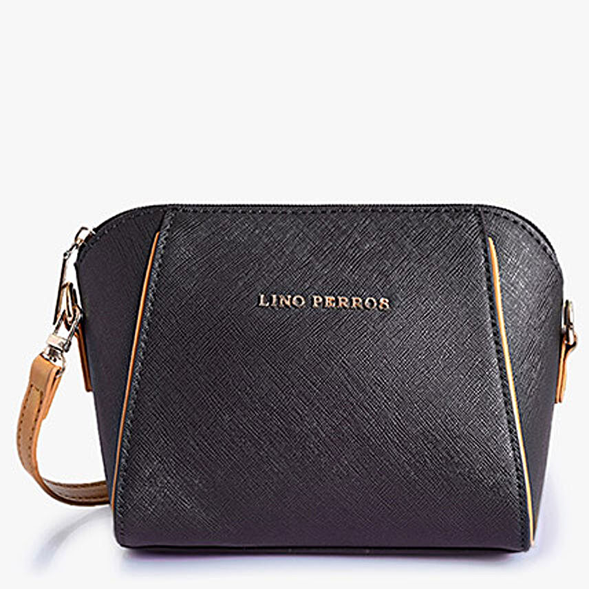 Elegant Lino Perros Coffee Sling Bag