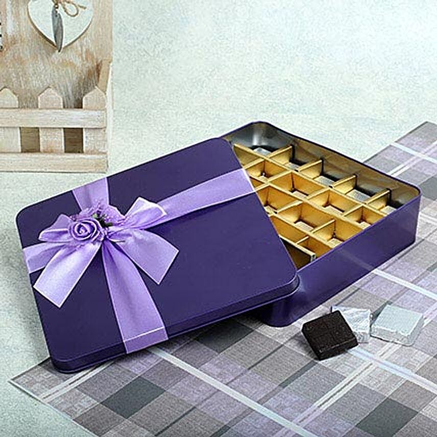 Assorted Chocolates Purple Box