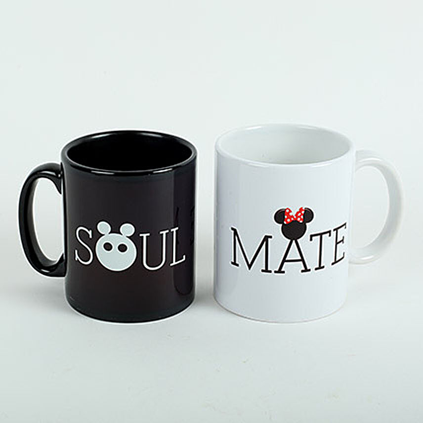 Soul Mate Printed Ceramic Mugs