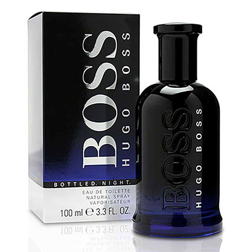 Hugo Boss Bottled Night Mens EDT Spray
