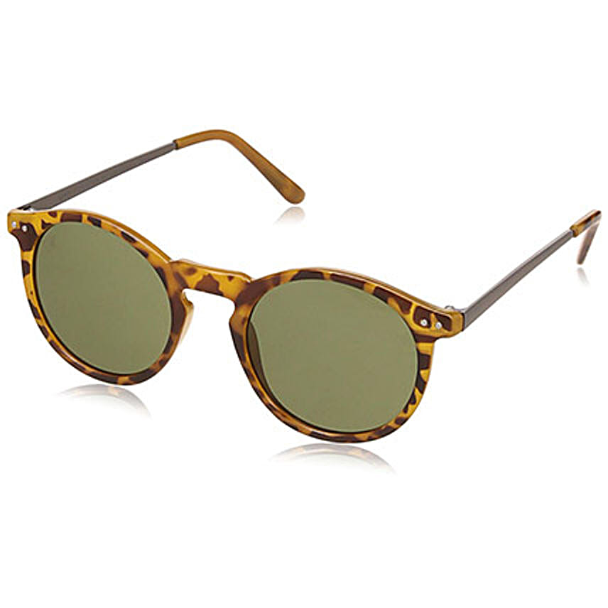 MTV Unisex Green Sunglasses