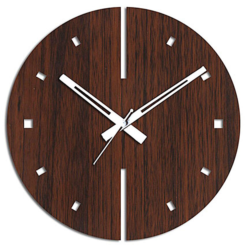 Attractive Brown Wall Clock