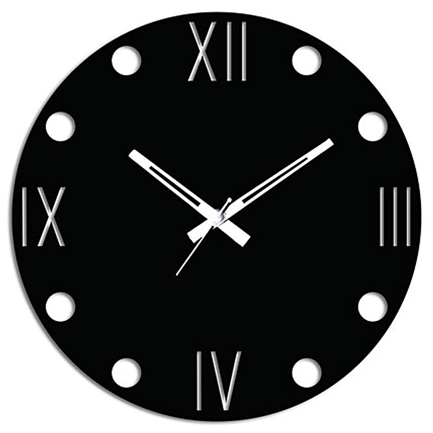 Cool Black Wall Clock