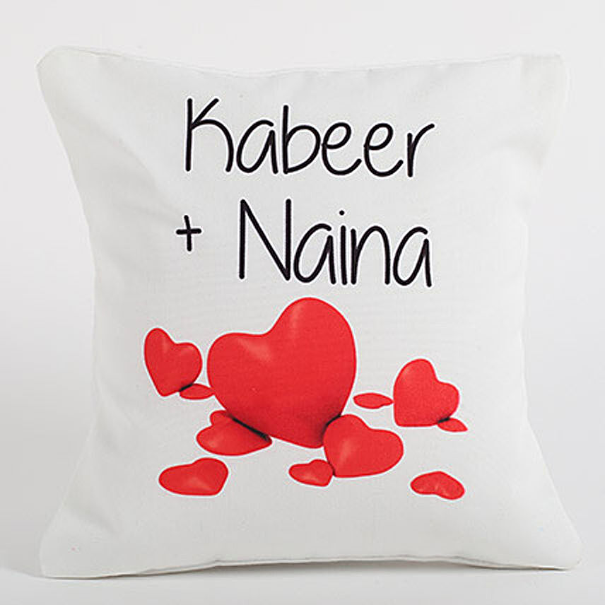 Personalised Couple Love Forever Cushion
