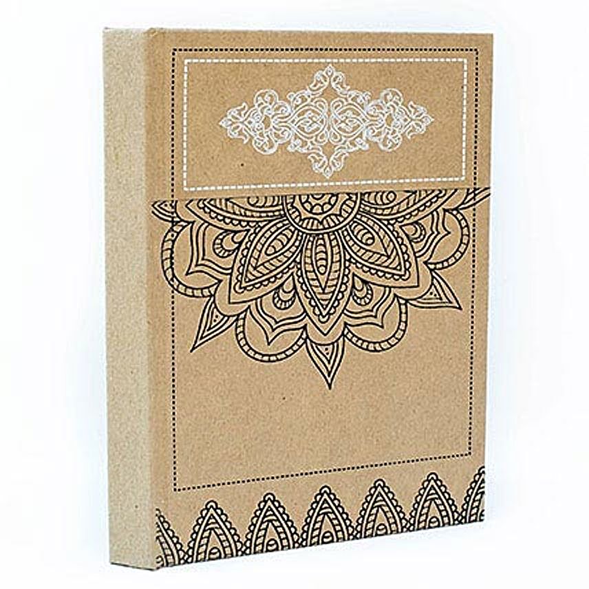 TARAgram Handmade Paper Decorated Etching Diary