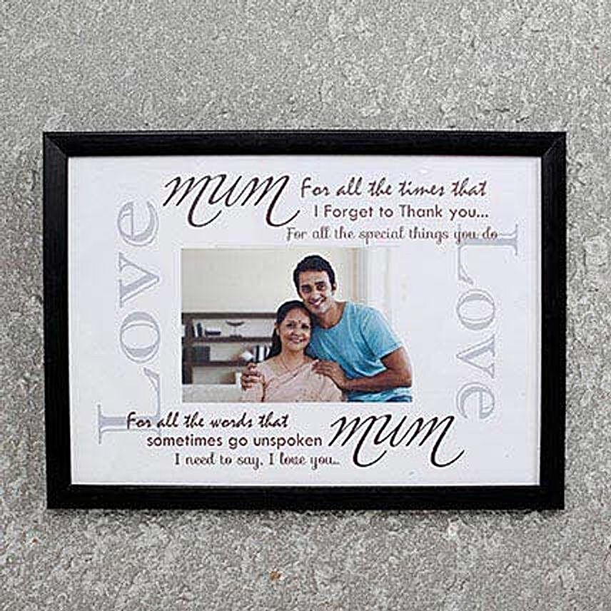 Personalised Photo Frame For Mom