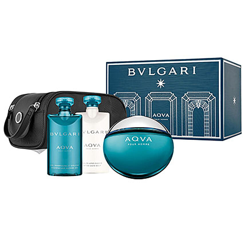 BVLGARI Aqua Gift Set For Men