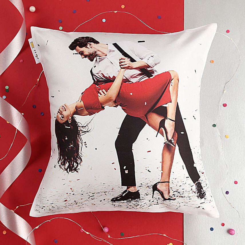 Cushion with a Customized Photo