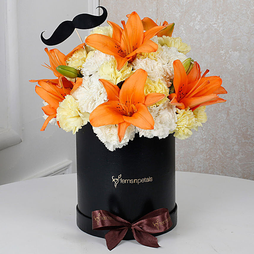 Gorgeous Floral Arragement for him:Halloween Gifts