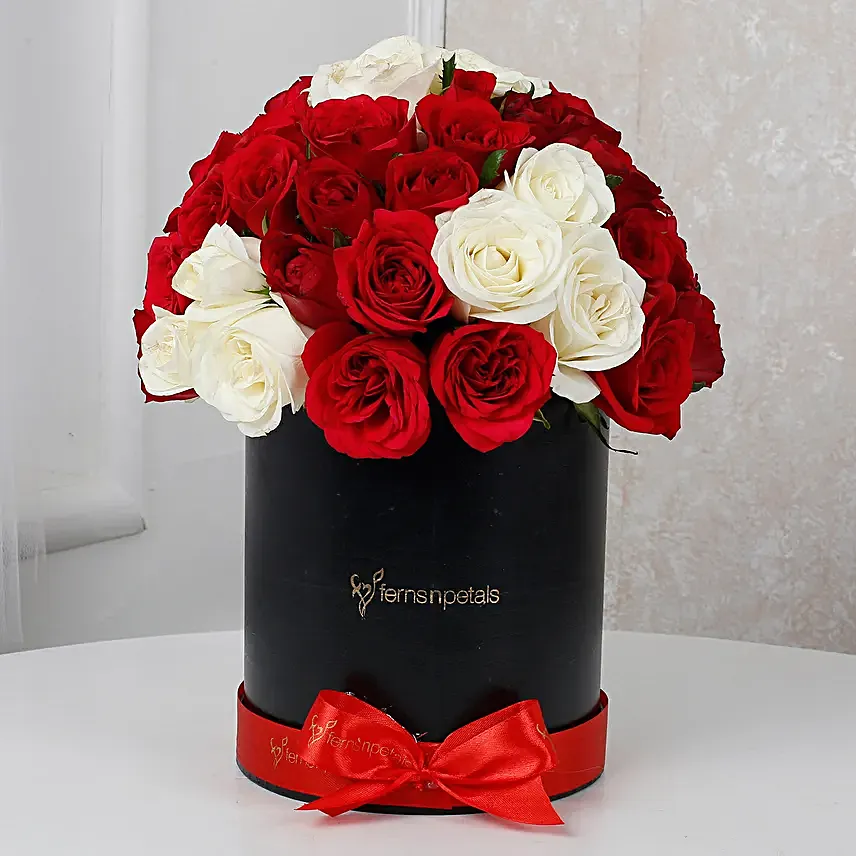 Velvety Roses Arrangement:Valentine's Week gifts