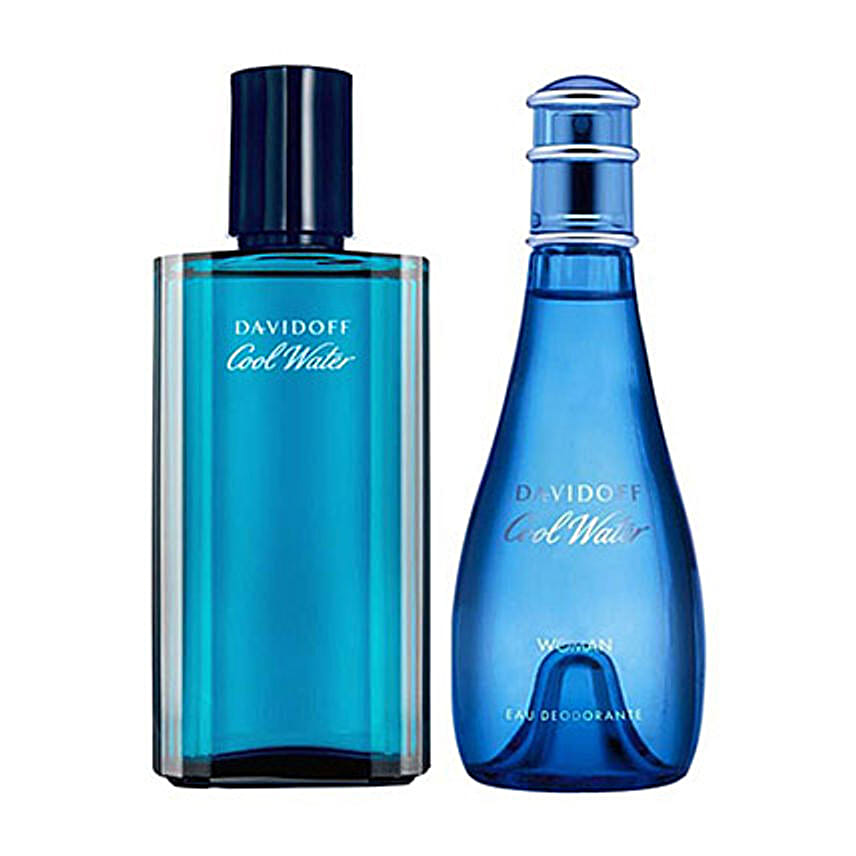 Davidoff Cool Water Men Women Deodorant Set