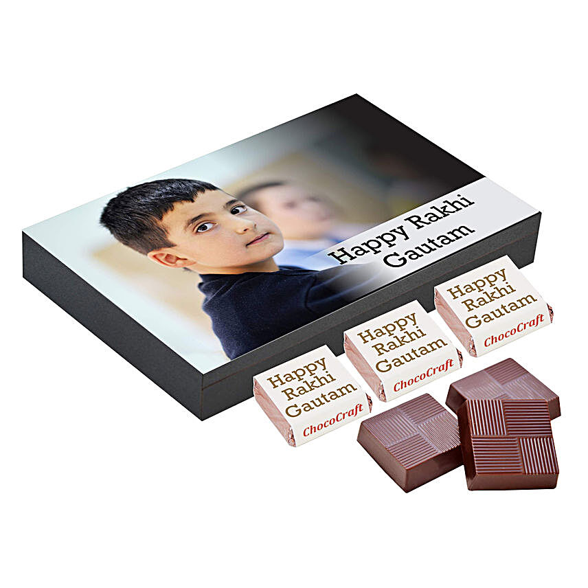Personalised Rakhi Chocolate Gift Box