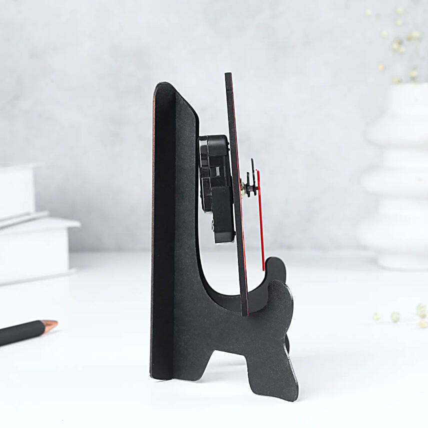 Buy/Send Personalised Square Table Clock Online Ferns N Petals