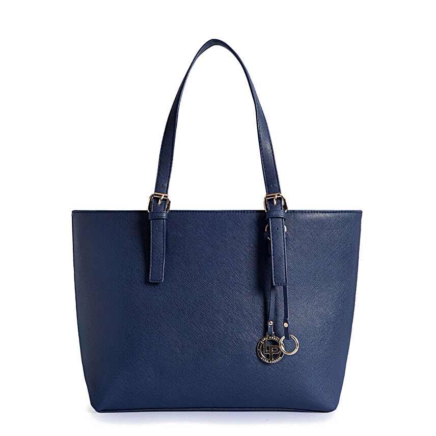 Lino Perros Sassy Handbag- Navy Blue