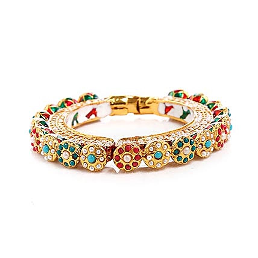 handcrafted bangle for her:Send Jewellery Gifts