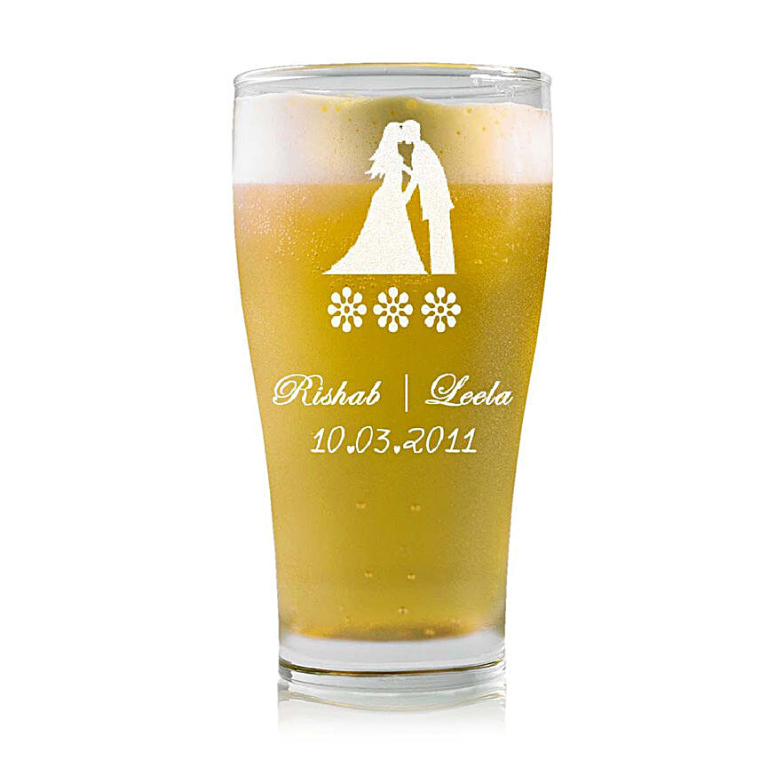 Personalised Beer Glass 2213