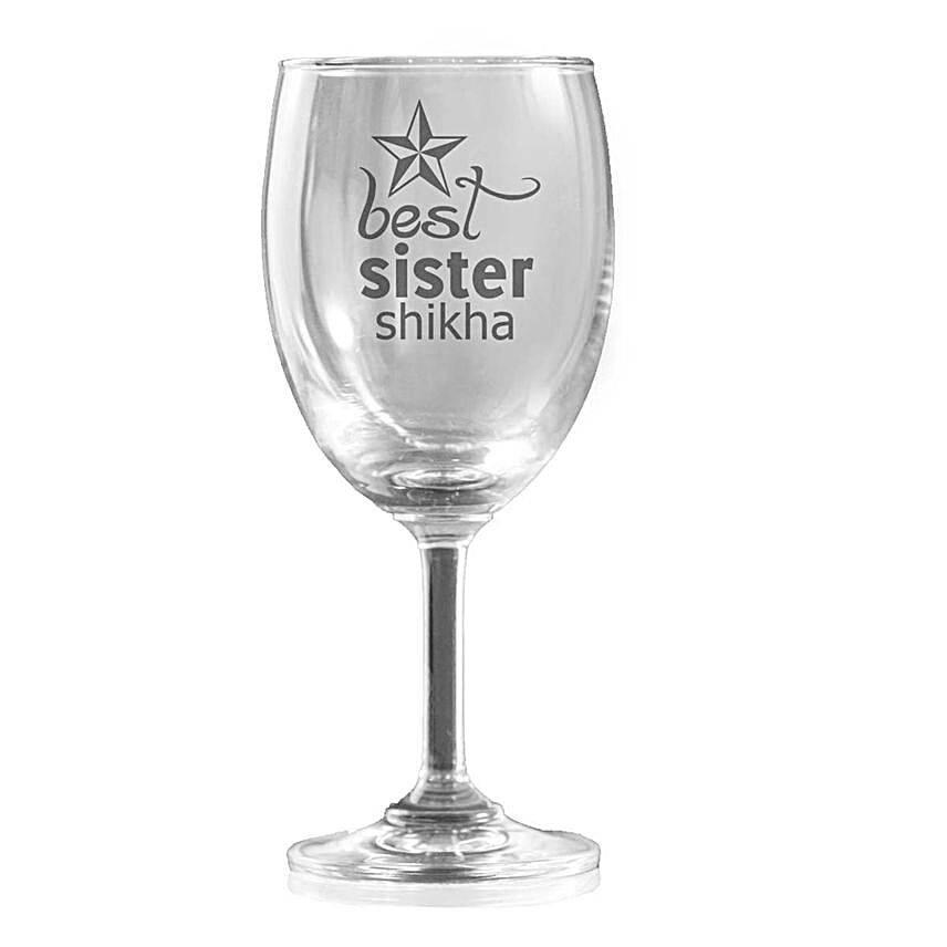 Personalised Set Of 2 Wine Glasses 1324